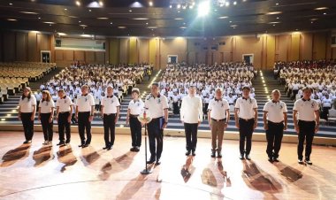 ศรีสะเกษรวมพลังต้านยาเสพติด “STOP DRUGS, START POWER”