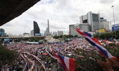 ม็อบ "รวมพลังแผ่นดิน" ย้ำจุดยืนขับไล่นายกฯ-บีบพรรคร่วมถอนตัวพ้นรัฐบาล