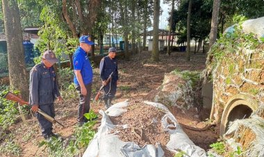 ผู้ว่าฯ ศรีสะเกษ สั่งเร่งระดมบูรณะหลุมหลบภัยหมู่บ้านแนวชายแดนไทย-เขมร