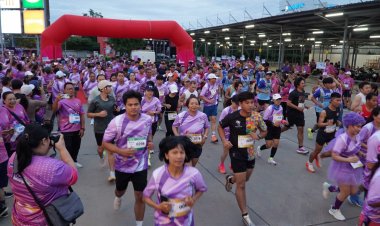 คึกคัก!ชาวชัยภูมินับพันชีวิตรวมพลังวิ่งการกุศล “72 ปี โรงพยาบาลชัยภูมิ”