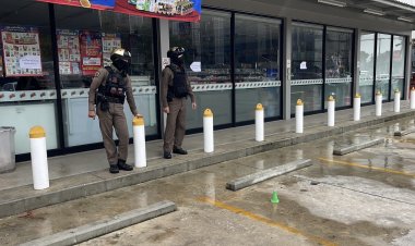 คนร้ายเหิมหนัก!ยิงตำรวจ-อาสา ล่อซื้อบุหรี่ไฟฟ้าเปิดทางซิ่งเก๋งหลบหนี เร่งไล่ล่า