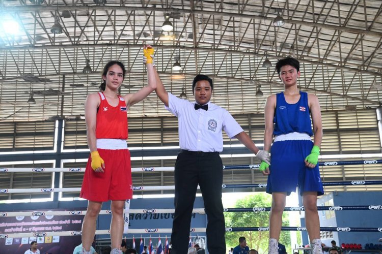 2 นักชกทีมชาติ"ณัฐนิชา"ควง"อภิษฎา" ทะลุชิงเหรียญทองชิงแชมป์ประเทศไทย