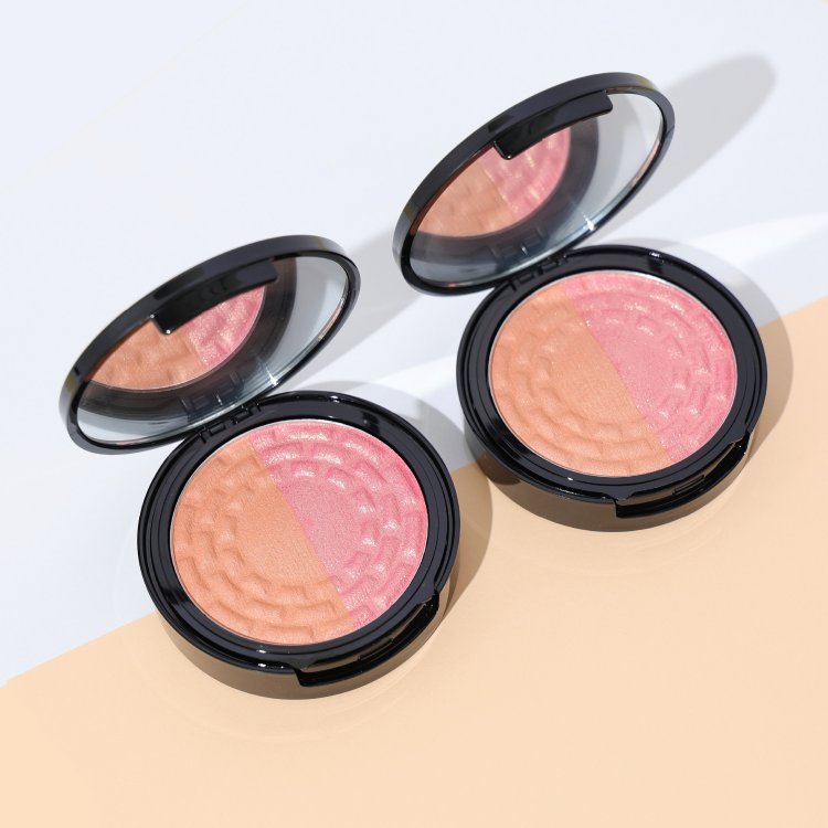 Vie Duo Blush Fusion เปล่งประกายในทุกลุค เติมเสน่ห์บนพวงแก้ม กับ Duo Blush Fusion