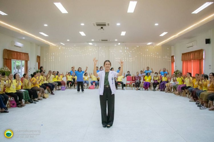 ขุนหาญ จัดโครงการส่งเสริมสุขภาพผู้สูงวัยและพิการ