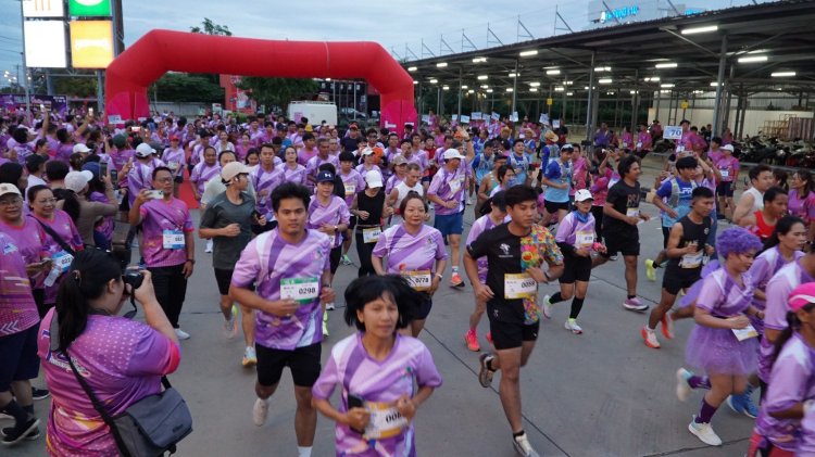 คึกคัก!ชาวชัยภูมินับพันชีวิตรวมพลังวิ่งการกุศล “72 ปี โรงพยาบาลชัยภูมิ”