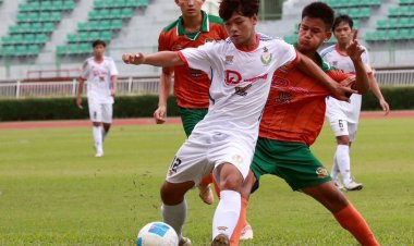 ดวลแข้งเดือด !!! ศึกลูกหนังกรมพลฯ "ราชสีมา" อัด เทศบาลนครสวรรค์ 2-1