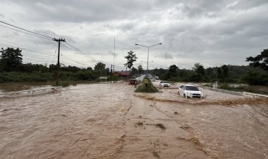 ฝนถล่มเมือง 'น่าน'อ่วมหนัก น้ำหลากท่วมฉับพลันหลายพื้นที่