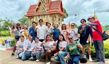 ททท.ร่วมบุญถวายเทียนเข้าพรรษาวัดพระธาตุสุพรรณหงส์ศรีสะเกษ