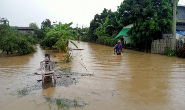 ปภ.เชียงรายเผยผลกระทบอุทกภัย 15 อำเภอจากฝนตกหนักต่อเนื่อง