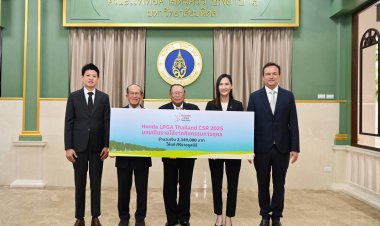 ฮอนด้า แอลพีจีเอ ไทย 2025 บริจาค 2.1 ล. มอบศิริราช หนุนทางการแพทย์