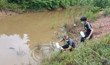 ชาวบ้านโวยโรงงานลอบปล่อยน้ำเสียจากพักน้ำลงคลองต้นน้ำแม่น้ำปราจีนฯ