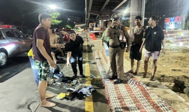 ตำรวจบางซื้อสกัดไล่จับหนุ่มเสพยาคลั่งลักรถกระบะซิ่งหนีชนดะ