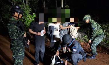 ทหารราชมนูสกัดจับ 4 ชาวจีนเตรียมข้ามไปทำงานกับแก๊งคอลเซ็นเตอร์ในเมียนมา