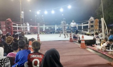 “นายกโป่ง-พรเทพ”  หนุนกีฬาท้องถิ่นเพื่อสังคม  เปิดศึกมวยไทยรากหญ้าชายแดนใต้