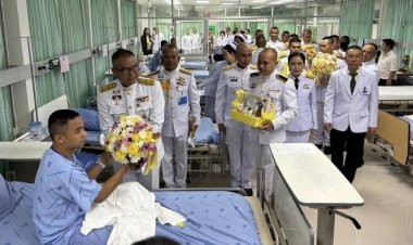 ในหลวงทรงรับผู้บาดเจ็บชายแดนไทย - กัมพูชา ไว้เป็นคนไข้ในพระบรมราชานุเคราะห์