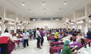 คนปราจีนบุรีรวมพลังบริจาคโลหิตช่วยเหลือรพ.ชายแดนอีสานใต้