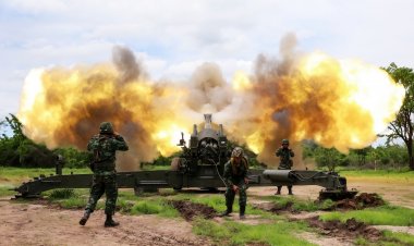 ปืนใหญ่โจมตีพื้นที่ตรงข้ามช่องบก ทำลายปืน ค.100 ของเขมร 3 กระบอก ทหารเขมรดับ 1นาย