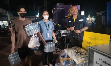 ธารน้ำใจคนรักชาติ หลั่งไหล บริจาคสิ่งของหนุนแนวหน้าสู้รบชายแดน