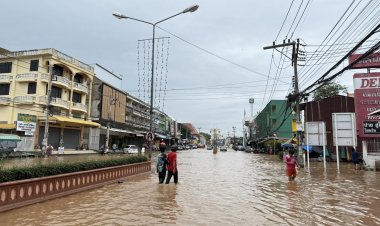 น้ำยมล้นตลิ่งท่วมเมืองสุโขทัย เตือนปชช.อพยพสิ่งของไว้ที่สูง