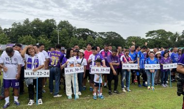 ศิษย์เก่าพ.พ.ระเบิดศึกฟุตบอลสืบสานประเพณี "ร่วมรุ่น รวมพลัง ม่วง-ขาว..เรารักกัน"