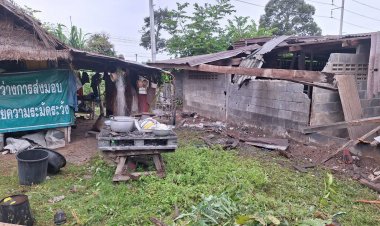 ยังไม่ยอมหยุด!ทหารเขมรยิงจรวด BM-21 ใส่หมู่บ้าน อ.กันทรลักษ์ ดับ 1 เจ็บ 1