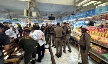 คนร้ายกราดยิงกลางตลาดอตก.ดับ 6 ศพ-รปภ.4 แม่ค้า 1 มือปืนฆ่าตัวตายตาม