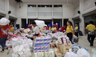 คนไทยไม่ทิ้งกัน!น้ำใจชาวชัยภูมิหลั่งไหลบริจาคสิ่งของช่วยผู้ประสบภัยสู้รบชายแดน