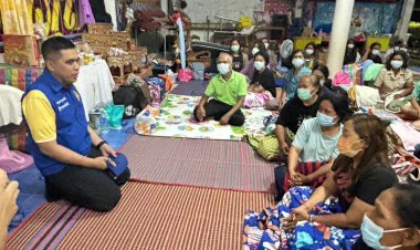 ไม่ทิ้งชาวบ้านไว้ข้างหลัง! ผู้ว่าฯศรีสะเกษ ลงพื้นที่สอบถามสารทุกข์สุขดิบผู้ลี้ภัยสู้รบ