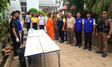 กอ.รมน.พิจิตร เปิดปฏิบัติการวัดสีขาวจู่โจมตรวจพระ-เณรวัดท่าหลวงพระอารามหลวง