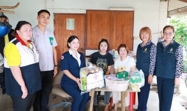 พอ.สว. ตรวจเยี่ยมหน่วยแพทย์เคลื่อนที่  ต.ทุ่งกระเชาะ อ.บ้านตาก จ.ตาก