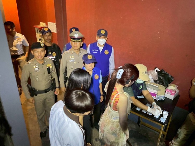 สุ่มตรวจผับดังปราจีนบุรี ตามนโยบายเร่งด่วนป้องกันยาเสพติด-กวาดล้างอาชญากรรม