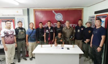 อำเภอขนหาญเดินหน้ากวดล้างยาเสพติดจับผู้กระทำผิด 10 รายยึดของกลางเพียบ