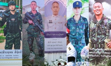 สดุดีทหารกล้า! ทบ.จัดพิธีพระราชทานเพลิงศพ 5 วีรชน ปูนบำเหน็จ-เลื่อนยศ สมเกียรติ