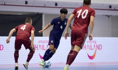 "บิ๊กทิน" ควักเงินอัดฉีด 1.6แสน ไทยถล่มเบลารุส 3-1 ทะลุเข้าชิง