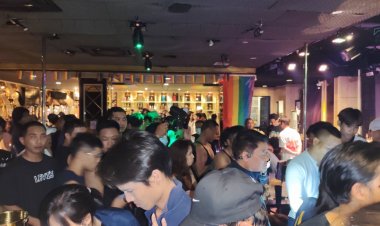 ทลายบาร์กลาางกรุงแหล่งมั่วสุมชาวเมียนมาปาร์ตี้เสพยาเสพติด