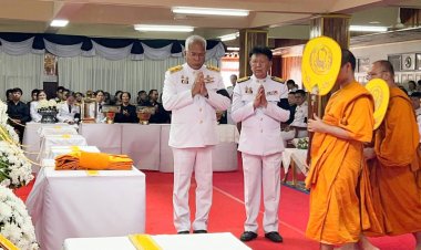 พระราชทานเพลิงศพ 7 พลเรือนศรีสะเกษ เสียชีวิต เหตุชายแดนไทย-กัมพูชา