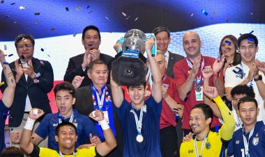 "ฟุตซอลไทย" เชือด "ซาอุฯย" 3-2 ป้องกันแชมป์ Continental Futsal Championship 2025