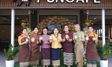 พันธุ์ไทย รุกเจาะตลาดลาว ผุด "ปันคาเฟ่"4 สาขาปี'68ดันยอดขายโต 2 เท่า
