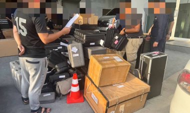 ทลายรง.ผลิตโดรน-อุปกรณ์ตัดสัญญาณเถื่อนยึดของกลาง 200 ชิ้น