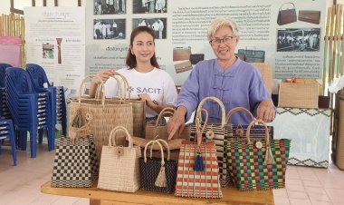 SACITพาสัมผัสมนต์เสน่ห์งานหัตถกรรมจาก “กก” จันทบุรี เสริมความยั่งยืนให้ชุมชน