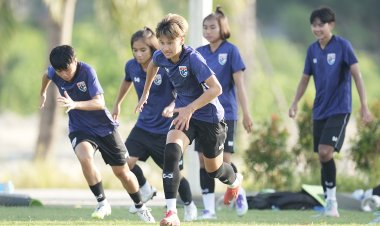 ฟุตบอลหญิงไทย ติวเข้มก่อนดวลแข้ง "กัมพูชา" เตือนอย่าประมาท