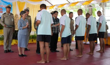 เรือนจำศรีสะเกษมอบประกาศนียบัตรจบ ม.3รุ่นแรกแก่ผู้ต้องขัง