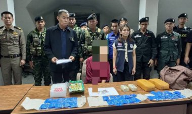 ด่านศุลกากรแม่สอดสนธิกำลังสกัดตจับยาไอซ์ 1 กก.-ยาบ้านเกือบ 3 หมื่นเม็ด