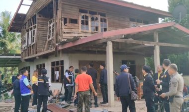 หมู่บ้านเดียว!เขมรระดมยิงจรวด  BM 21 ตก 16 ลูก ทำคนตาย 2 เจ็บ 2 ราย