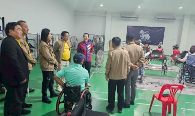 กมธ การท่องเที่ยวและกีฬา ลงพท.สุพรรณเยี่ยมทัพกีฬาคนพิการทีมชาติ