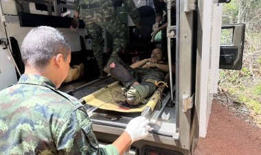 ตูมสนั่นชายแดนศรีสะเกษ!ทหารเหยียบกับระเบิดขาขาด 1 เจ็บอีก 2