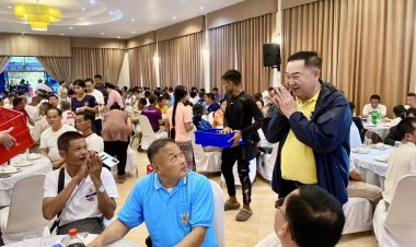 “รองเสา – สส.ปั้น –นายกชิงชัย” ร่วมงาน วันกำนัน-ผู้ใหญ่บ้าน อำเภอแม่สอด