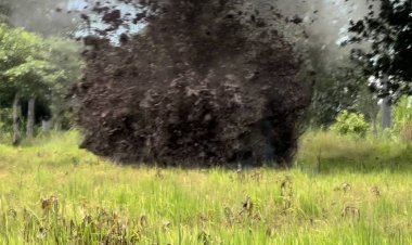 กองทัพไทย ผนึก EOD ทำลายวัตถุระเบิดที่ยังตกค้างหมู่บ้านชายแดนเขาพระวิหาร