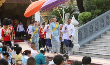 พระราชินีเสด็จฯ แทนพระองค์ ไปในการพระราชพิธีเฉลิมพระชนมพรรษา