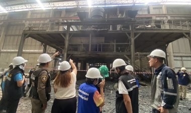 สุดสยอง!น้ำเหล็กหลอมหกราดร่างลูกจ้างชาวเมียนมาดับ 1 สาหัส 1